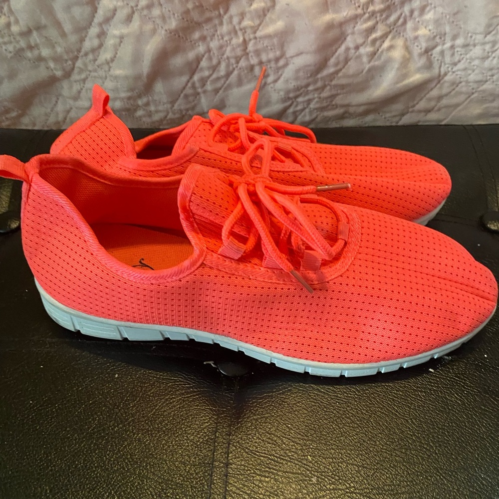 Pink Sneakers. Size 10